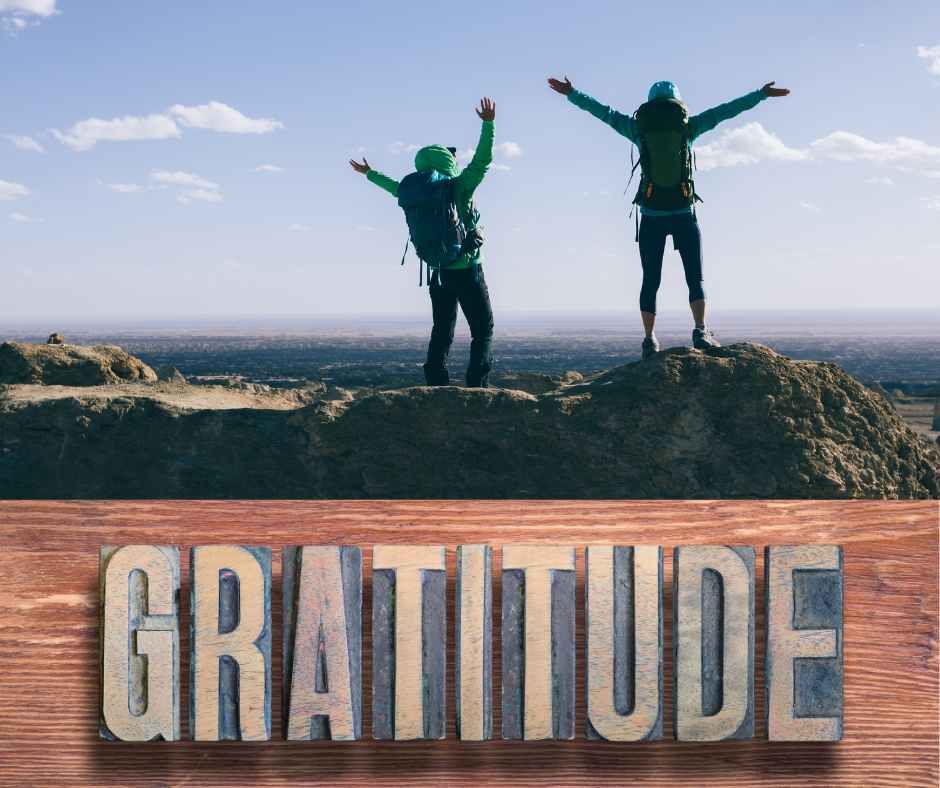 Build a habit of gratitude.